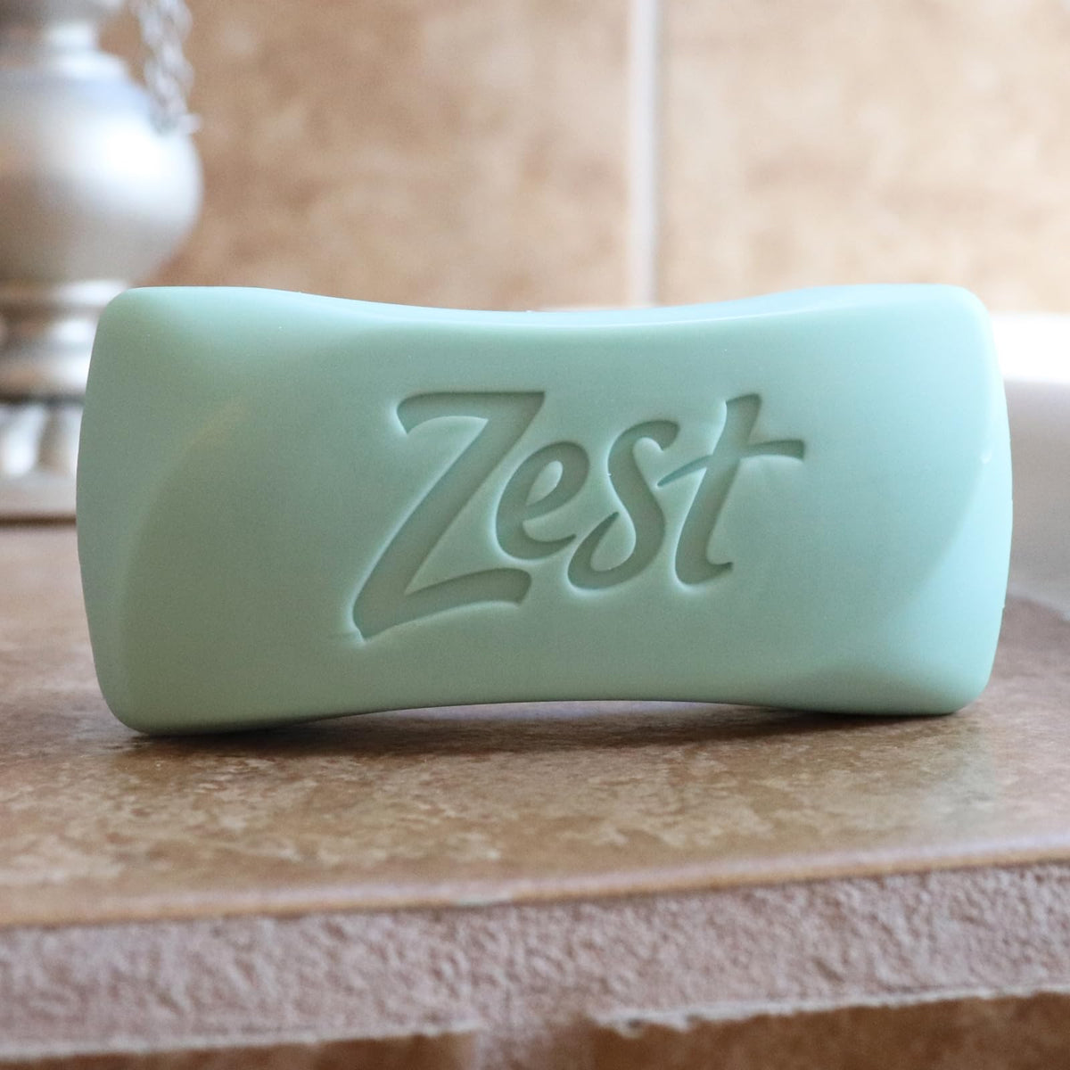 Zest Aqua Bar Soap stacked for display