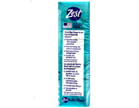 Zest Aqua Pure Cleansing Bar Soap with vitamin E ingredients