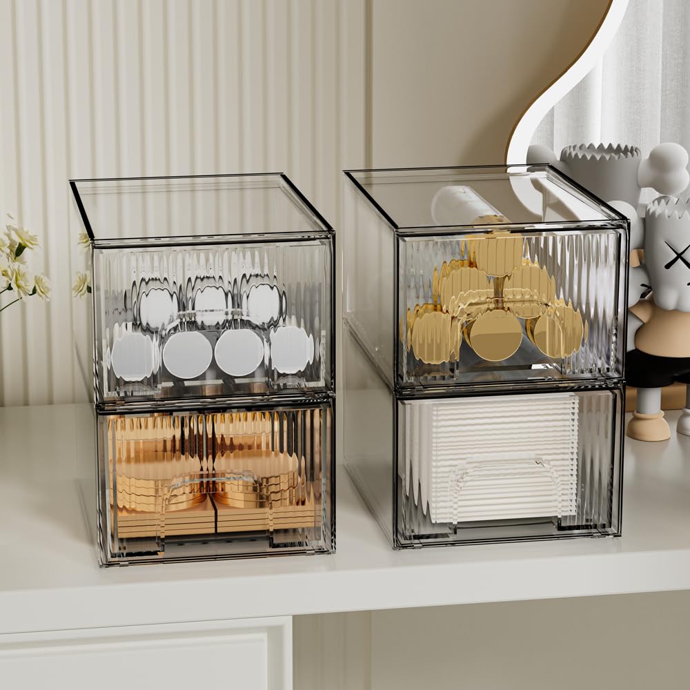 ZHIAI storage drawer showing stackable design
