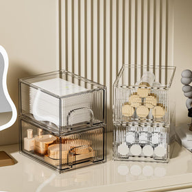 ZHIAI storage drawer with skincare bottles