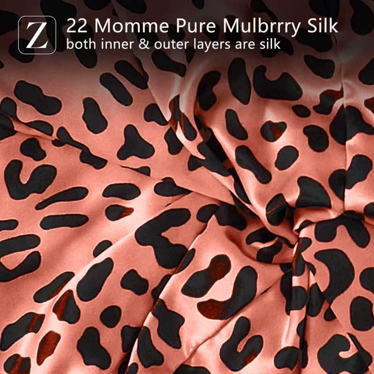 ZIMASILK 22 Momme Silk Bonnet side view showing adjustable band