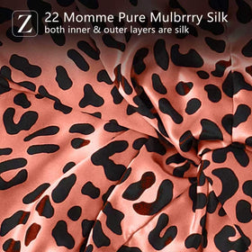 ZIMASILK 22 Momme Silk Bonnet side view showing adjustable band