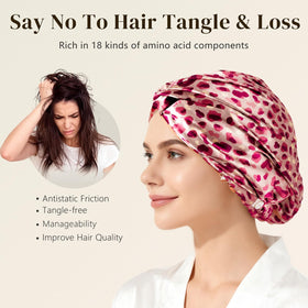 ZIMASILK Silk Bonnet in packaging