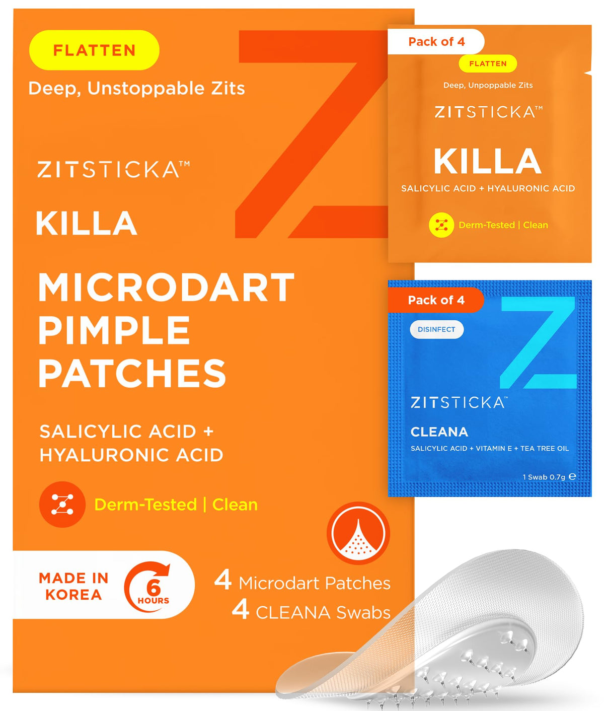 ZitSticka Killa Kit front view with packaging
