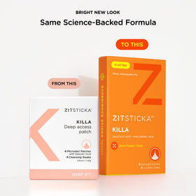 ZitSticka Killa Kit with ingredients highlighted