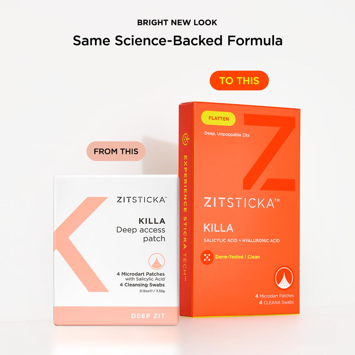 ZitSticka Killa Kit with ingredients list visible