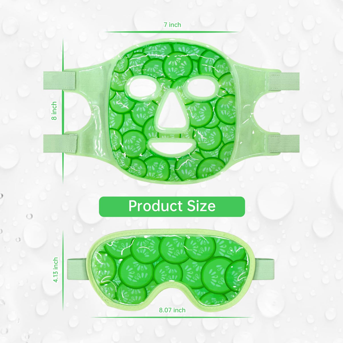 ZNÖCUETÖD Cooling Mask Ice Pack with packaging