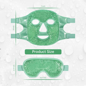 ZNÖCUETÖD Cooling Mask in use on a person relaxing