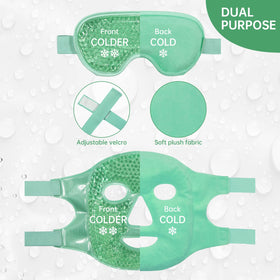 ZNÖCUETÖD Cooling Mask on a bathroom counter