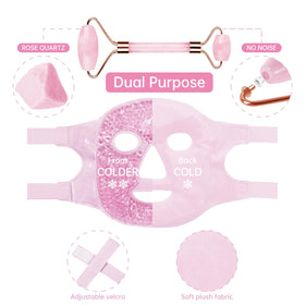 ZNÖCUETÖD ice face mask in a travel bag