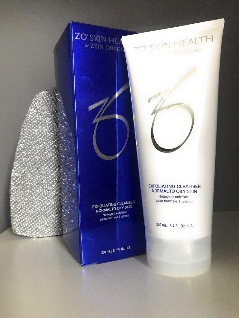 ZO SKIN HEALTH Exfoliating Cleanser front view with 249g packaging
