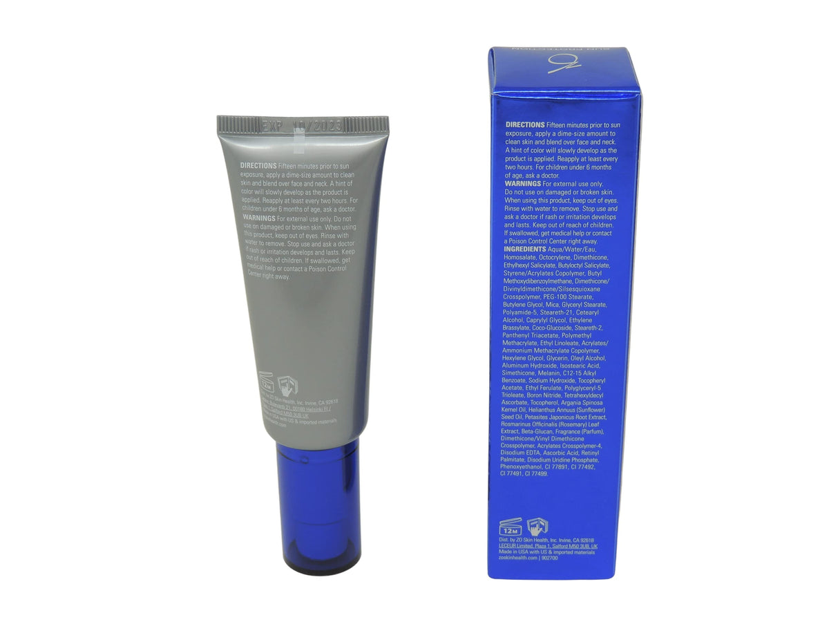 ZO SKIN HEALTH Smart Tone Sunscreen SPF 50 packaging details