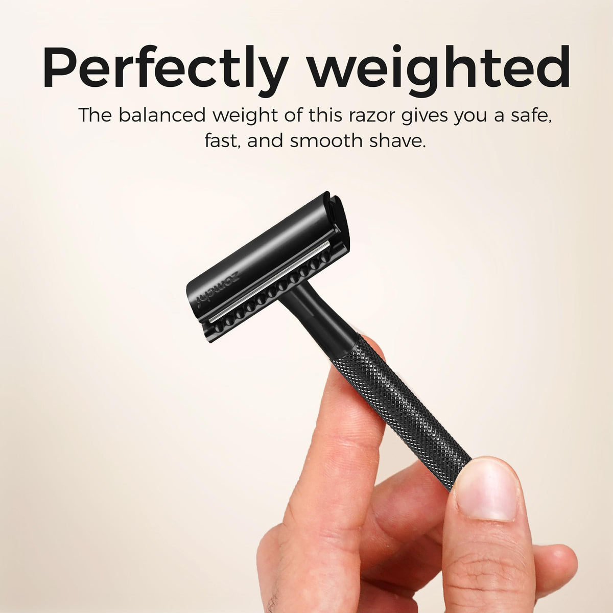 ZOMCHI Double Edge Safety Razor butterfly opening mechanism
