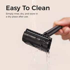 ZOMCHI Double Edge Safety Razor on a bathroom counter