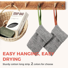 ZOMCHI Soap Bag packaging showing product details