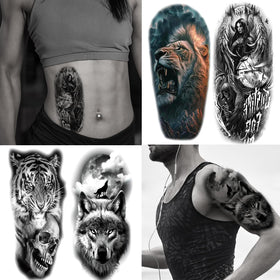 Zomme temporary tattoos packaging with 82 sheets