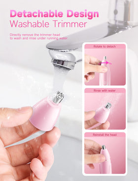 ZORAMI trimmer side view showcasing ergonomic design