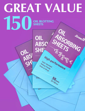 ZOROM'S oil absorbing sheets dispenser close-up