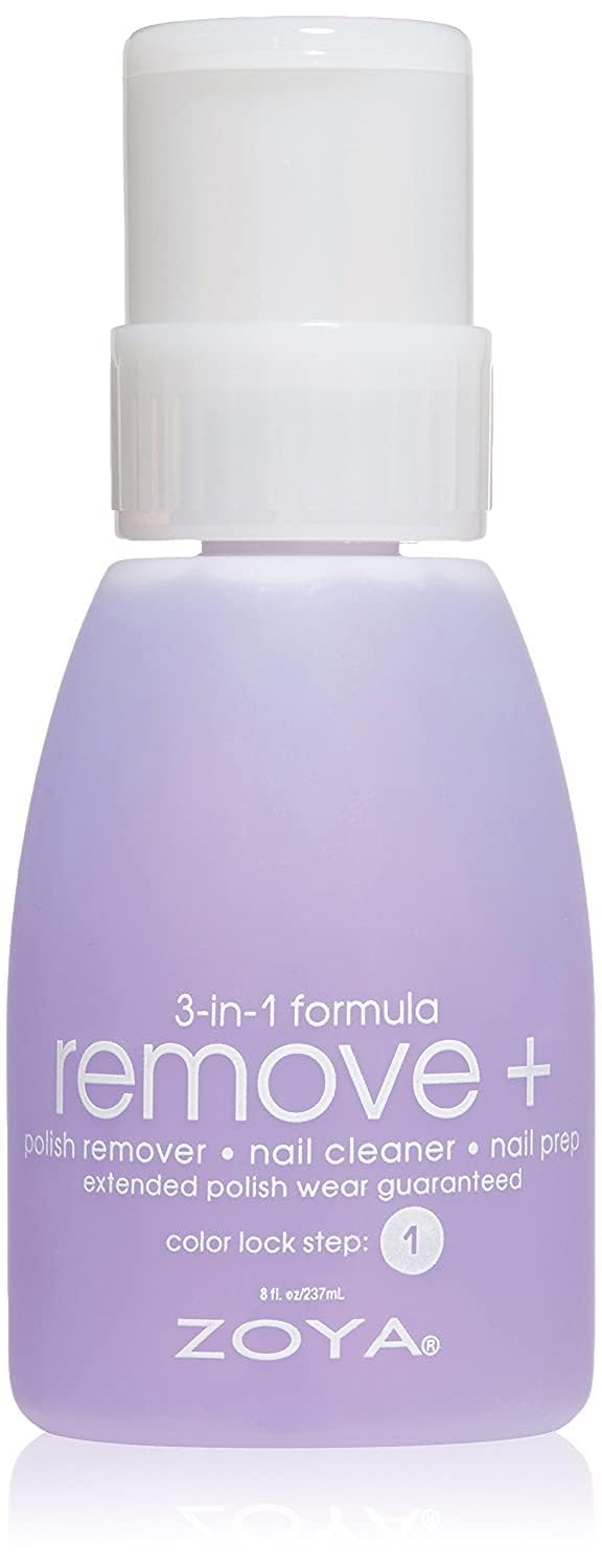 ZOYA Remove Plus Acetone Nail Polish Remover Big Flipper bottle front view