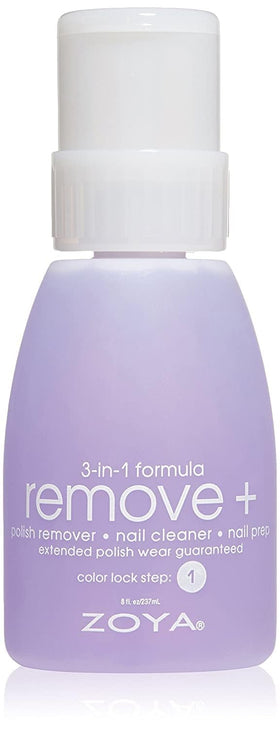 ZOYA Remove Plus Acetone Nail Polish Remover Big Flipper bottle front view