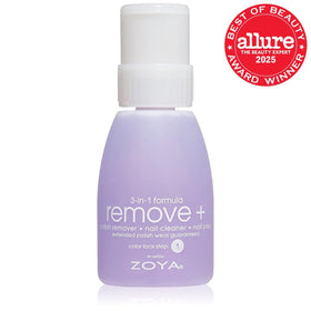 ZOYA Remove Plus Acetone Nail Polish Remover bottle side view