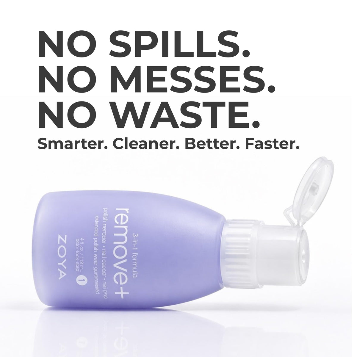 ZOYA Remove Plus Acetone Nail Polish Remover with lavender scent
