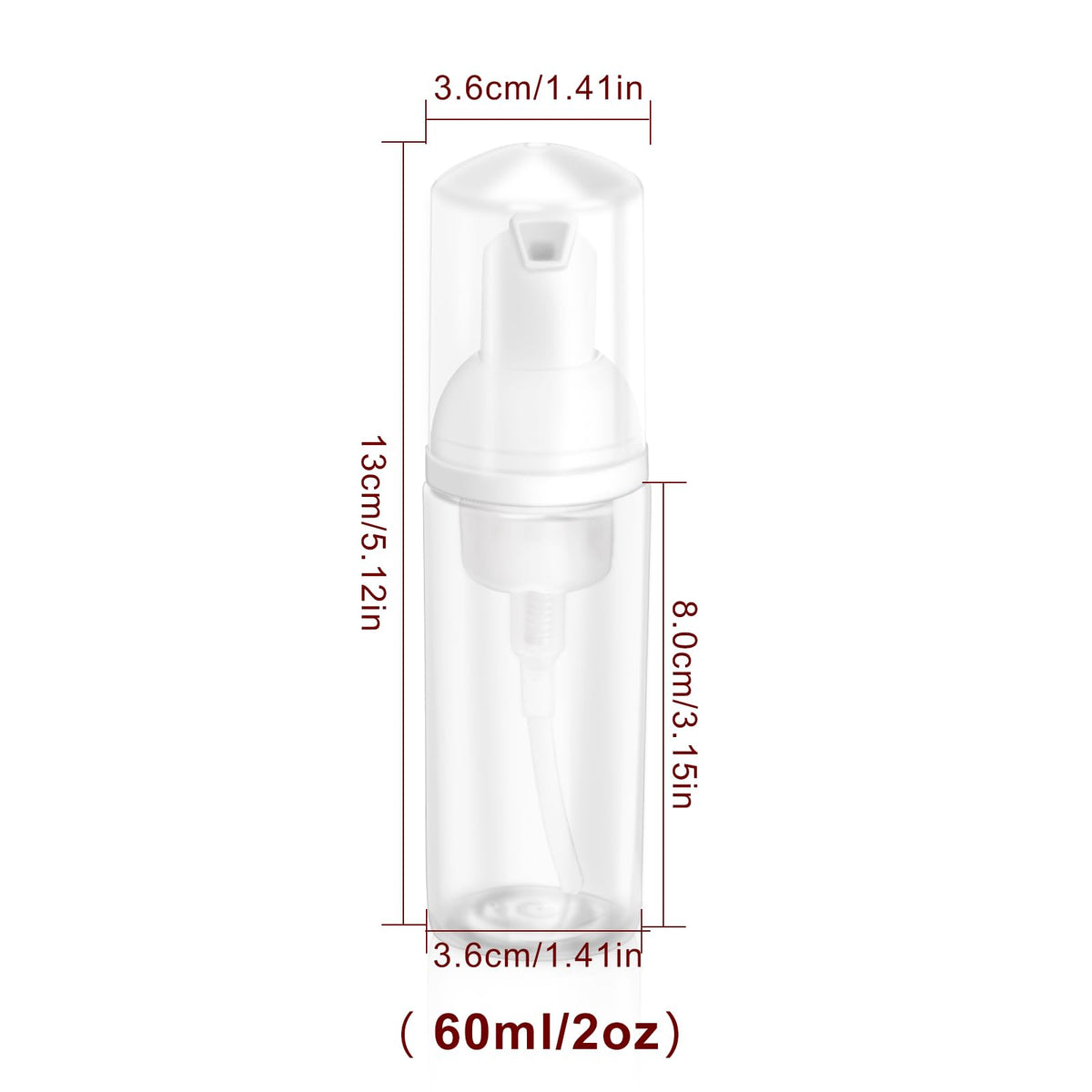 Zuihug foam pump bottle with foaming product