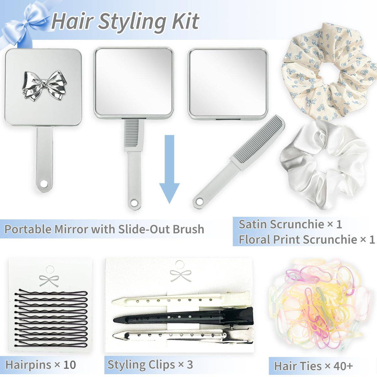 ZULEENN Bridal Emergency Kit personal care tools like Oil Blotting Sheets