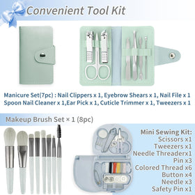 ZULEENN Bridal Emergency Kit with hair accessories including Hair Ties